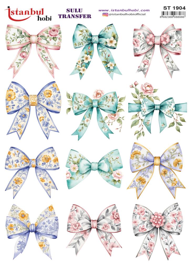 Sulu Transfer Kağıdı 25x35cm ST-1904