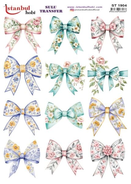 Sulu Transfer Kağıdı 25x35cm ST-1904