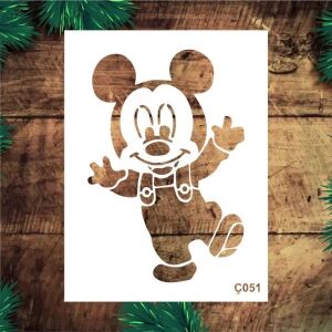 Çocuk Desen Stencil Şablon (21x30) Ç-051