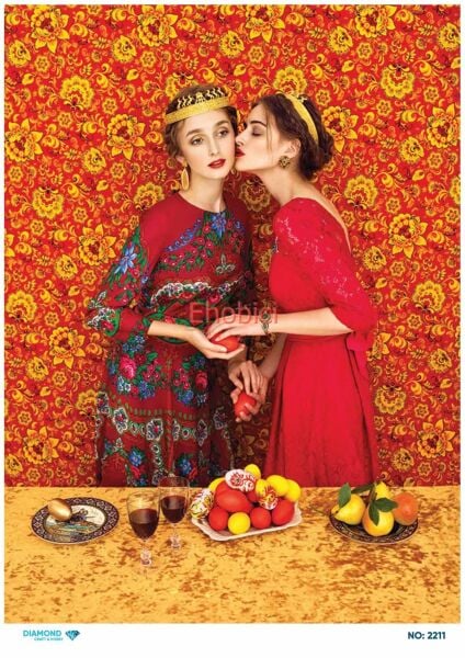 Diamond Pirinç Dekopaj Kağıdı - 2211