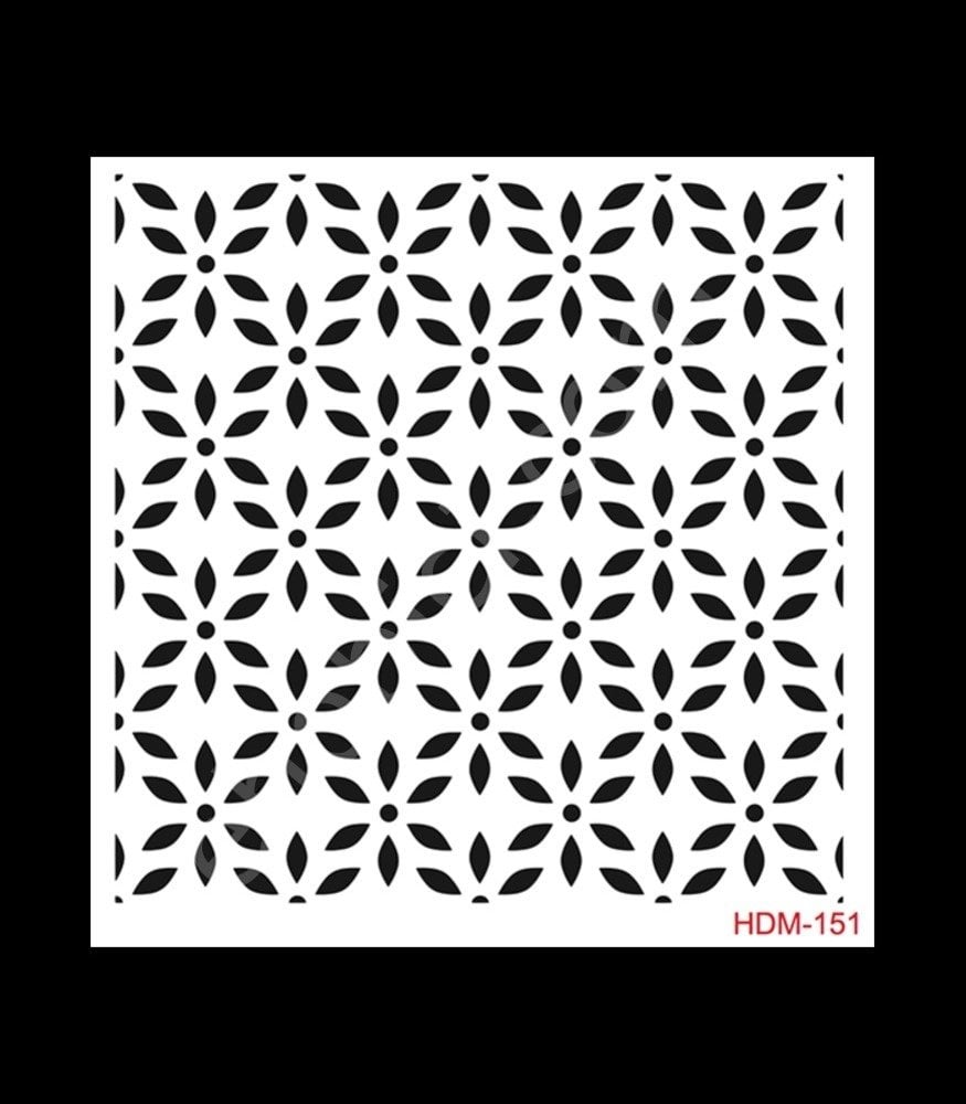 HDM151 Cadence Home Dekor Stencil 25x25