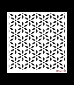 HDM151 Cadence Home Dekor Stencil 25x25