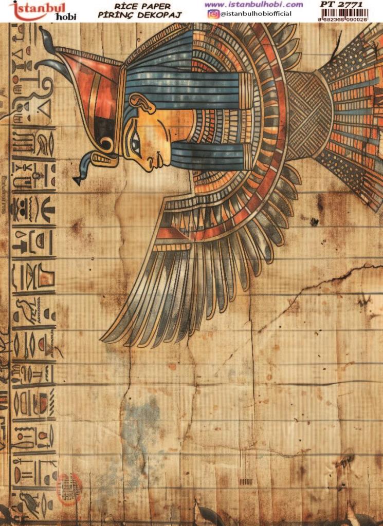 Pirinç Dekopaj Kağıdı 30x42cm PT-2771