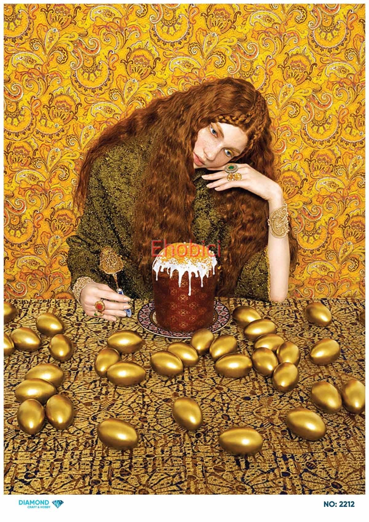 Diamond Pirinç Dekopaj Kağıdı - 2212