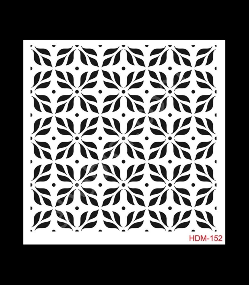 HDM152 Cadence Home Dekor Stencil 25x25