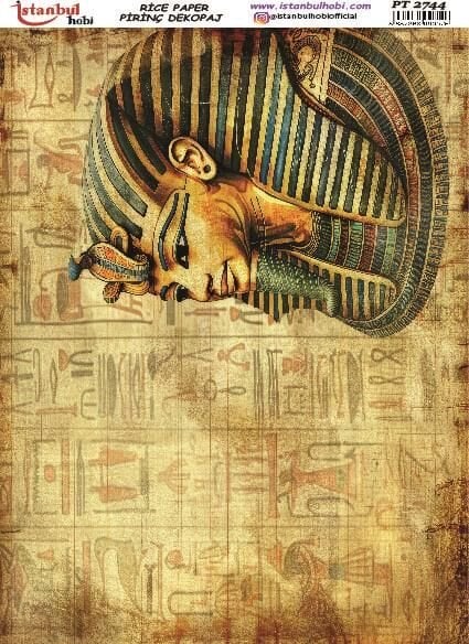 Pirinç Dekopaj Kağıdı 30x42cm PT-2744