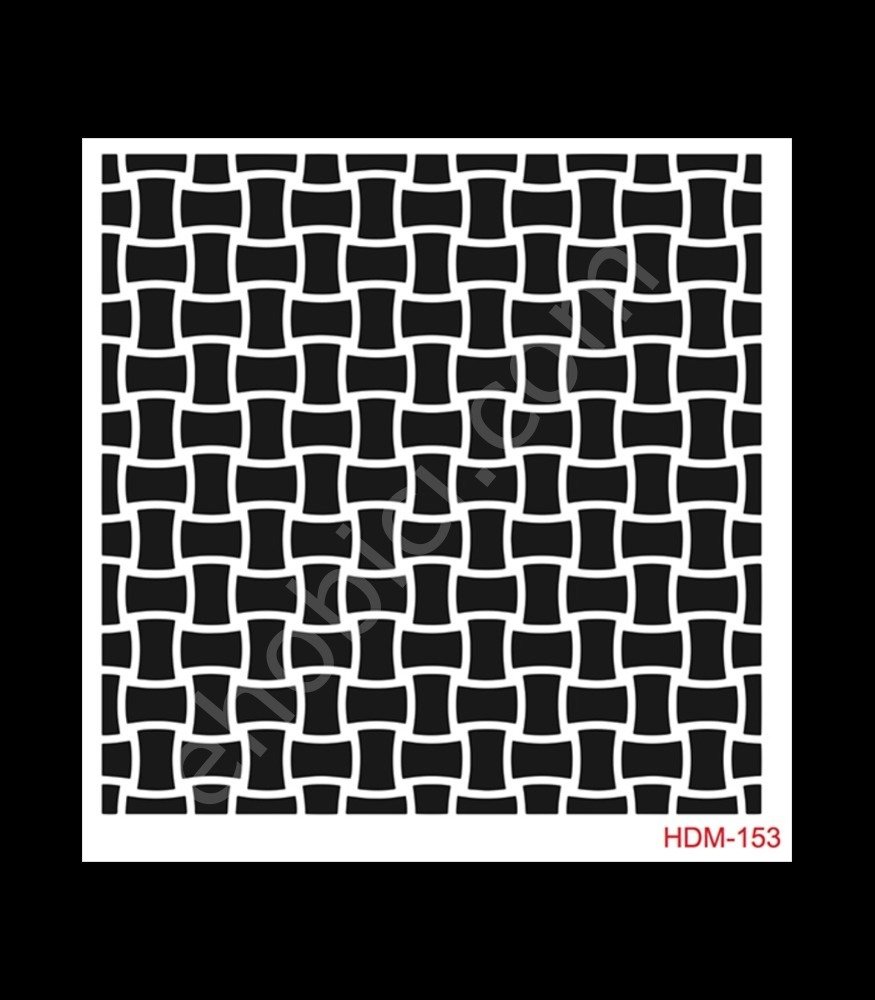 HDM153 Cadence Home Dekor Stencil 25x25