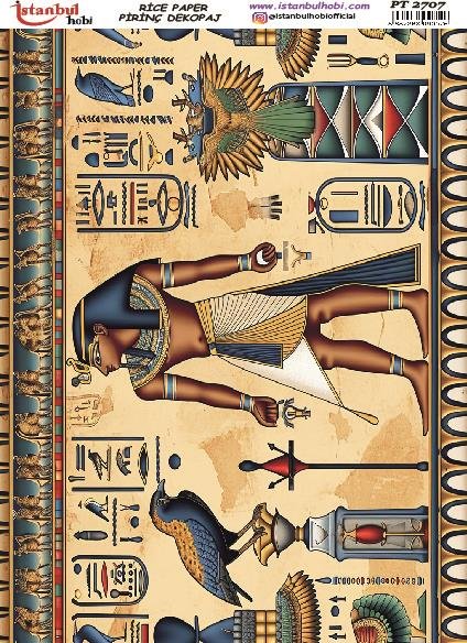 Pirinç Dekopaj Kağıdı 30x42cm PT-2707