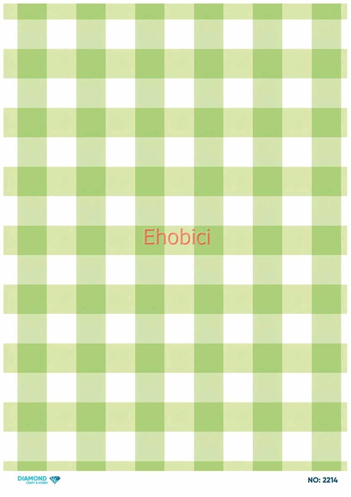 Diamond Pirinç Dekopaj Kağıdı - 2214