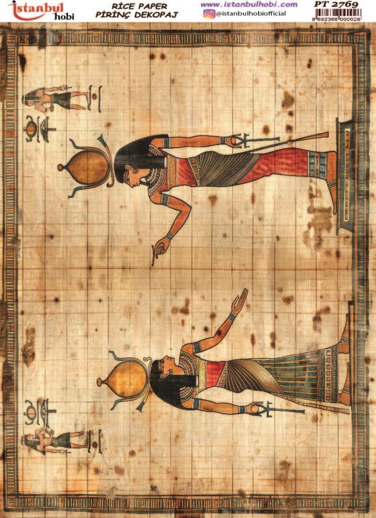 Pirinç Dekopaj Kağıdı 30x42cm PT-2769