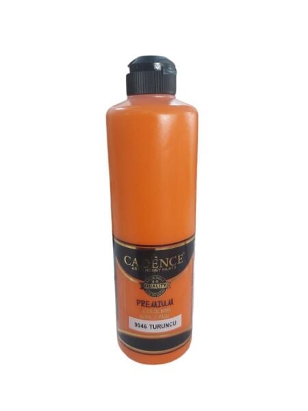 Cadence Akrilik Boya 500ML 9046 Turuncu Ahşap Boyası