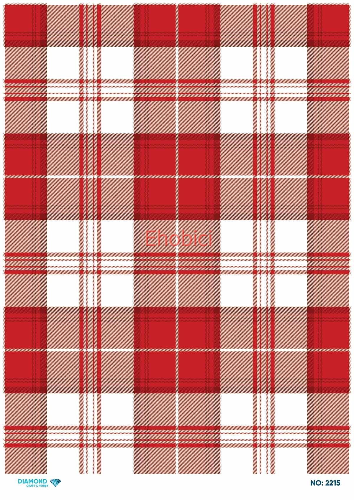 Diamond Pirinç Dekopaj Kağıdı - 2215