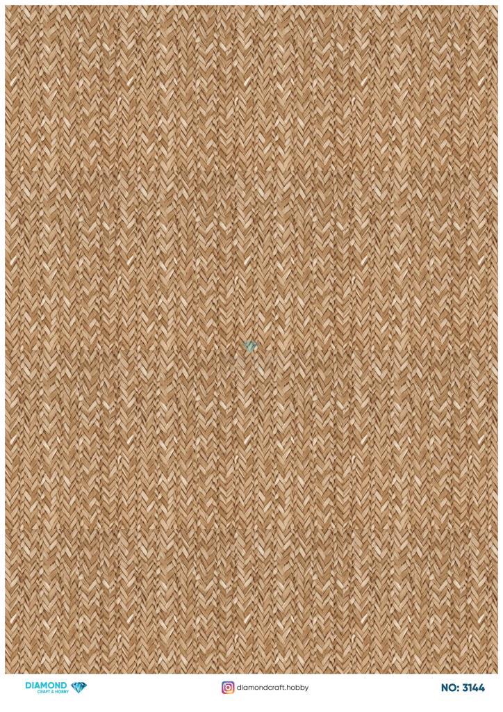 Diamond Pirinç Dekopaj Kağıdı - 3144