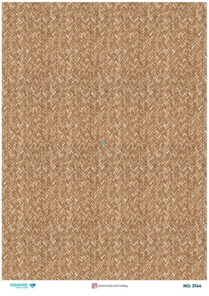 Diamond Pirinç Dekopaj Kağıdı - 3144