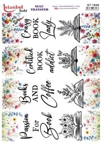 Sulu Transfer Kağıdı 25x35cm ST-1938