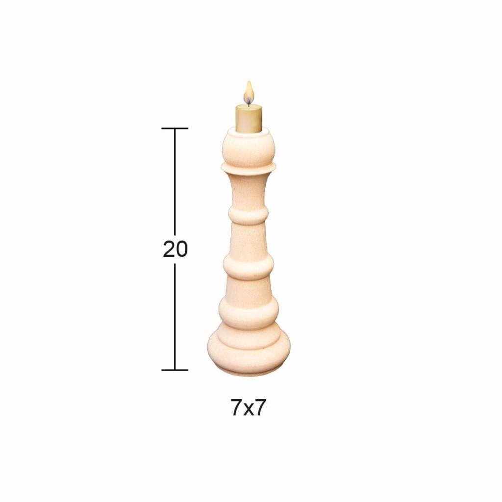 Ahşap Şamdan ŞA-30