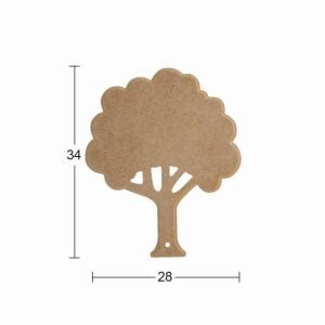 Ahşap Sunumluk 34x28cm L379