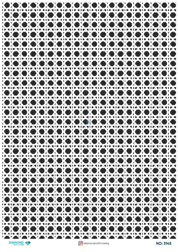 Diamond Pirinç Dekopaj Kağıdı - 3145