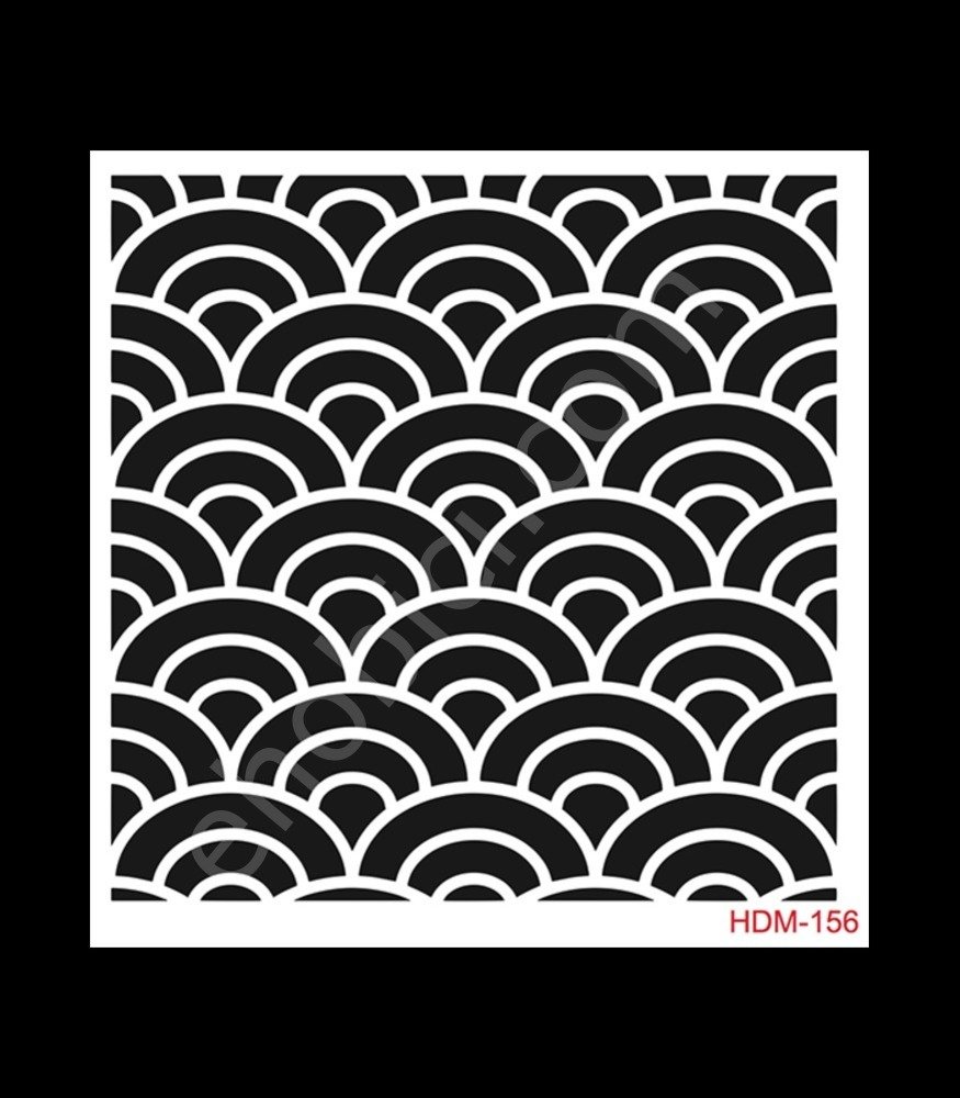 HDM156 Cadence Home Dekor Stencil 25x25