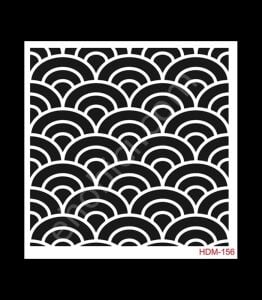 HDM156 Cadence Home Dekor Stencil 25x25