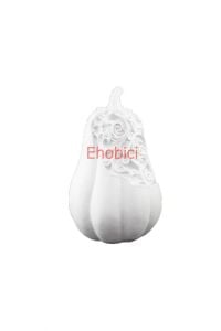 Polyester Büyük Süslü Armut 35x20cm HYK316