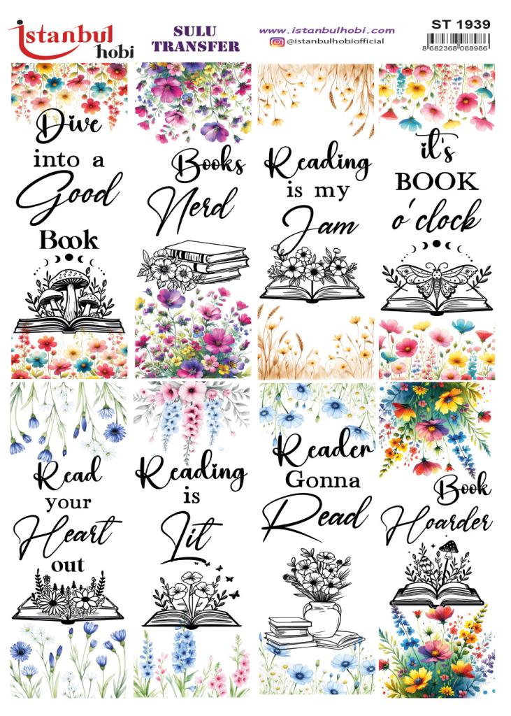 Sulu Transfer Kağıdı 25x35cm ST-1939