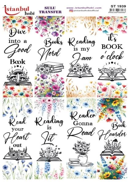 Sulu Transfer Kağıdı 25x35cm ST-1939