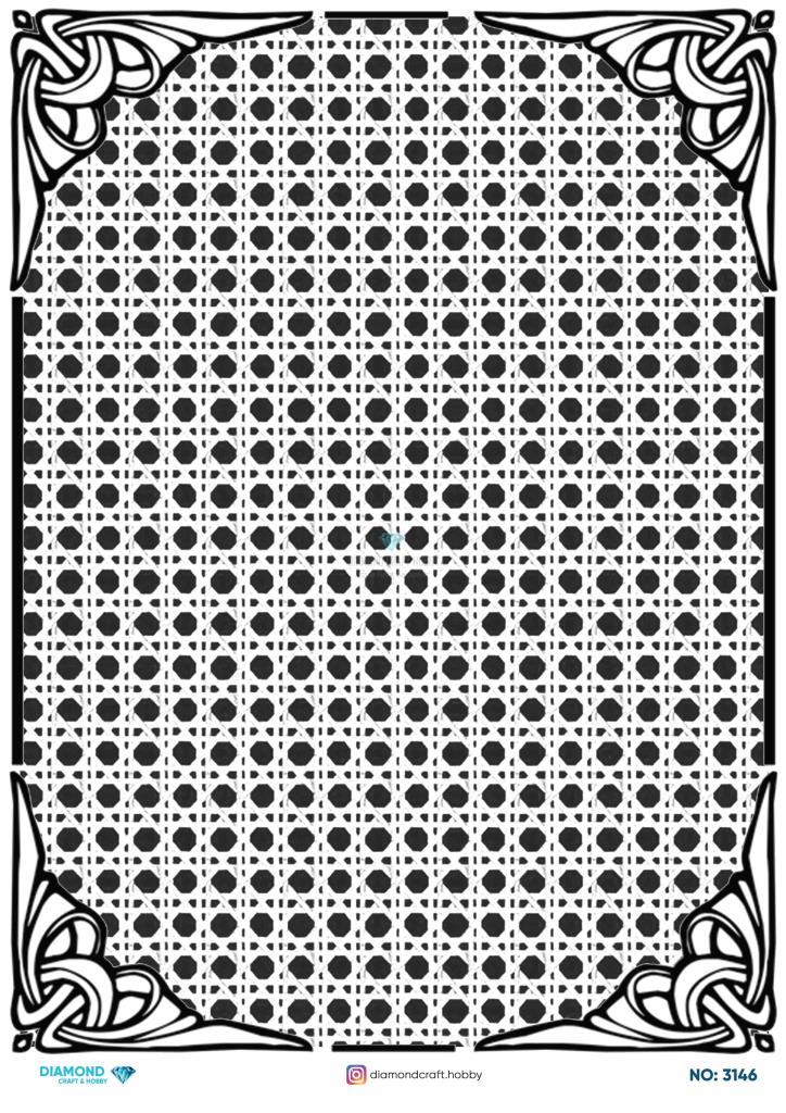 Diamond Pirinç Dekopaj Kağıdı - 3146