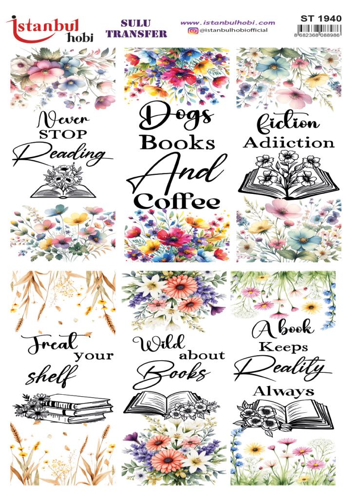 Sulu Transfer Kağıdı 25x35cm ST-1940