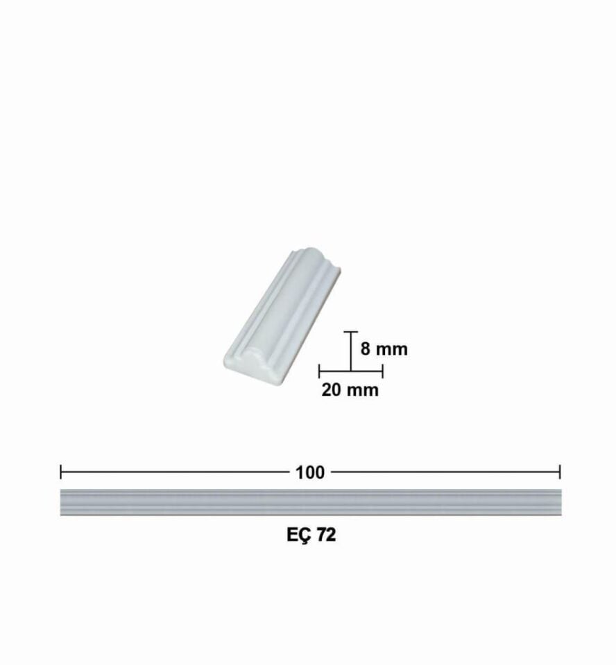 Bükülebilir Esnek Çıta 100cm EÇ-72