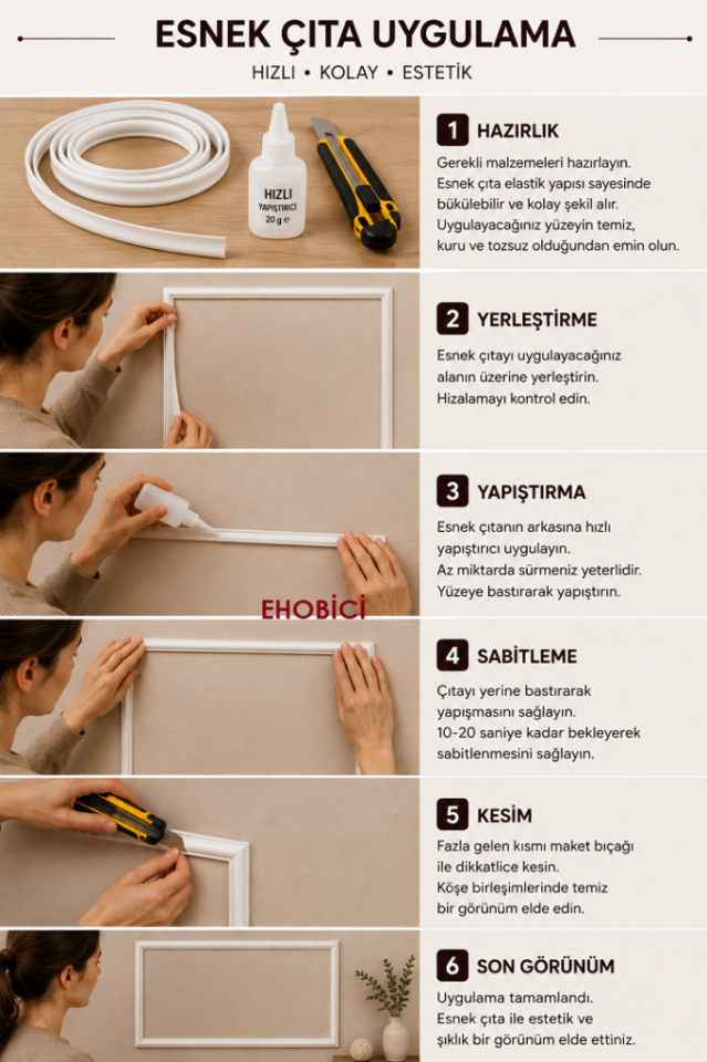 Bükülebilir Esnek Çıta 100cm EÇ-72
