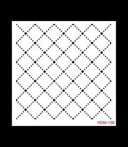 HDM158 Cadence Home Dekor Stencil 25x25