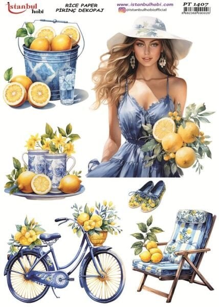 Pirinç Dekopaj Kağıdı 30x42cm PT-1407