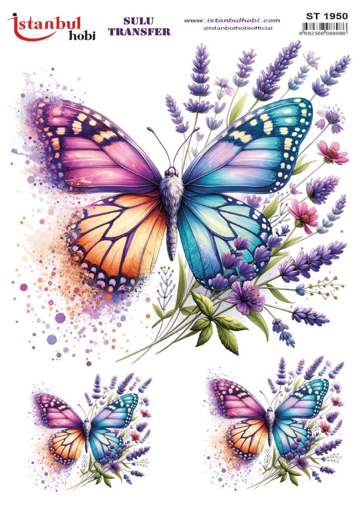 Sulu Transfer Kağıdı 25x35cm ST-1950