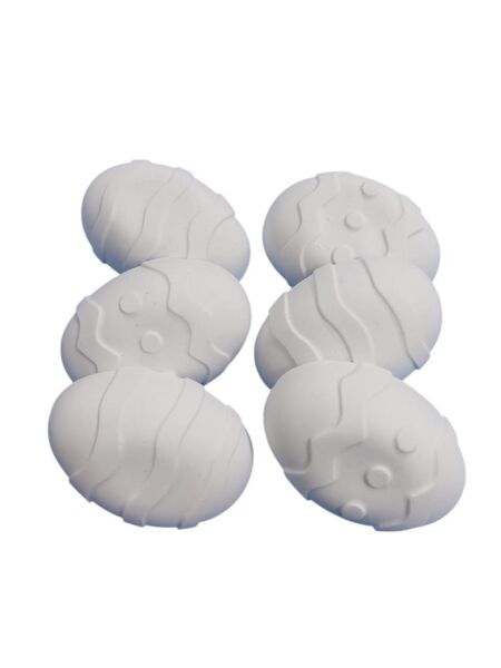 Yumurta Obje Paskalya Figür 7x5cm 6'lı Set