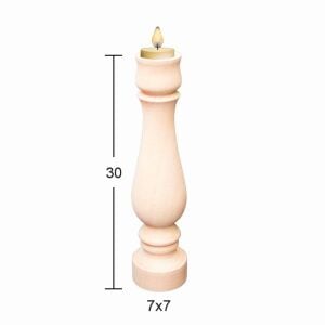 Ahşap Şamdan ŞA-45