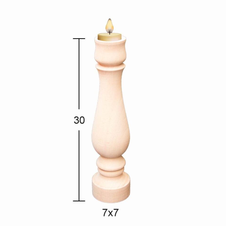 Ahşap Şamdan ŞA-45