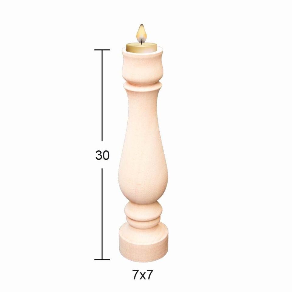 Ahşap Şamdan ŞA-45