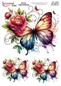 Sulu Transfer Kağıdı 25x35cm ST-1951