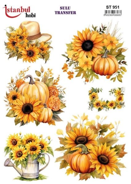 Sulu Transfer Kağıdı 25x35cm ST-951