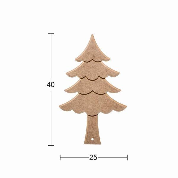 Ahşap Sunumluk 40x25cm L383