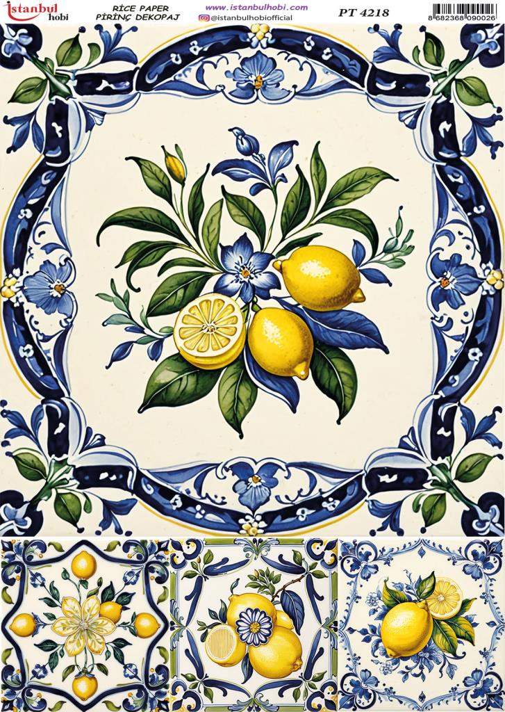 Pirinç Dekopaj Kağıdı 30x42cm PT-4218