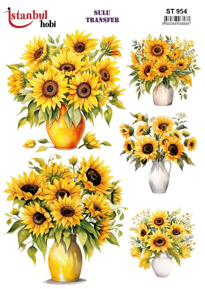 Sulu Transfer Kağıdı 25x35cm ST-954