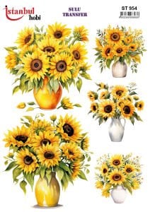 Sulu Transfer Kağıdı 25x35cm ST-954