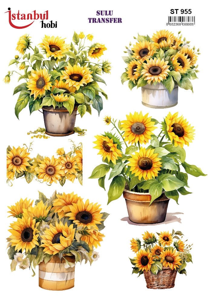 Sulu Transfer Kağıdı 25x35cm ST-955