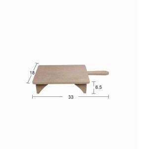 Ahşap Dikdörtgen Sunumluk 33x18cm SN20