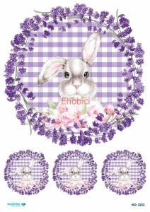 Diamond Pirinç Dekopaj Kağıdı - 2222