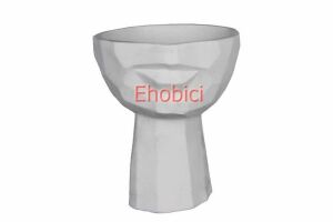 Polyester Büyük Kübik Saksı 17x15cm HYK608