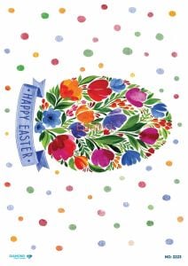 Diamond Pirinç Dekopaj Kağıdı - 2223