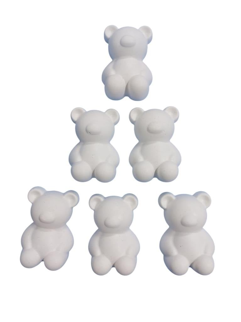 Sevimli Ayıcık Figür 7x5cm 6'lı Set